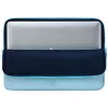 Laptop sleeve Rivacase Riva Szuzuka 14 inch Pastel Blue — protective neoprene case for 14 inch laptops