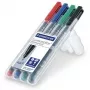 Permanent Marker Fine Tip Staedtler Lumocolor 318 WP4