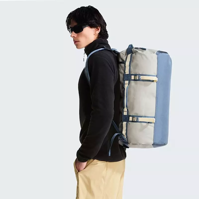 Travel bag The North Face Base Camp Duffel S - stone slab/granite grey