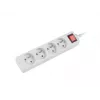 Power Extension Lanberg PS1-04E-0150-W 1.5m 4 AC Outlets Indoor White