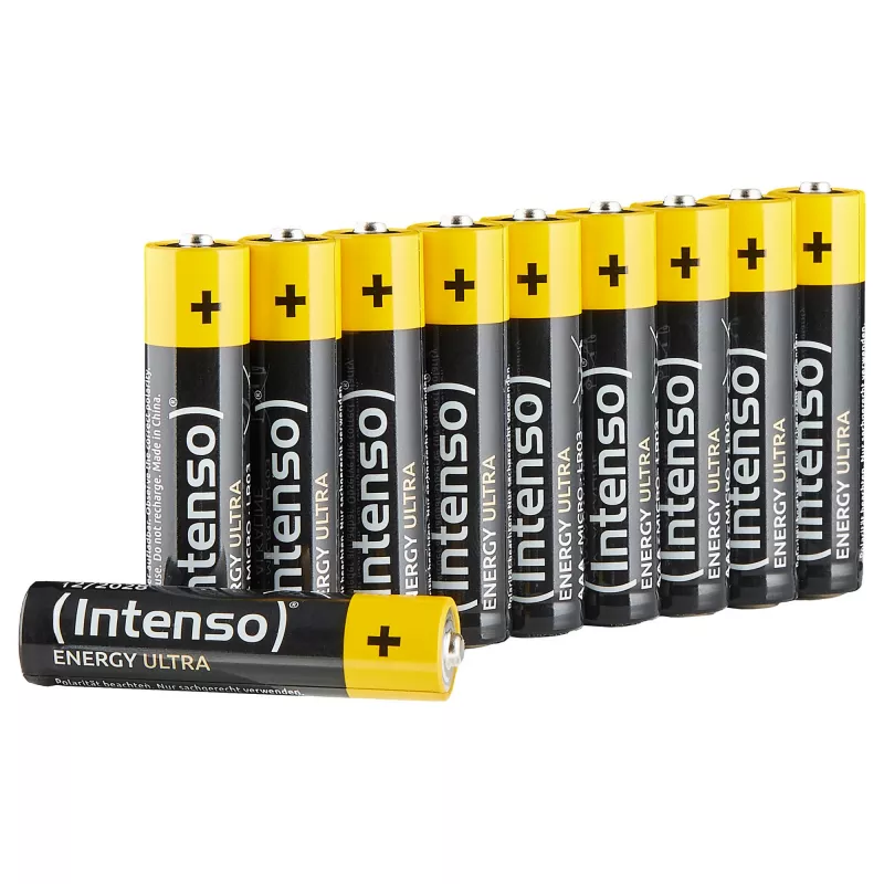 Intenso Batteries Energy Ultra AAA LR03 pack of 10 Shrinkpack