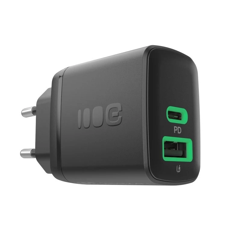 Charger Green Cell PowerSource Duo30 – 1× USB-A, 1× USB-C, 3A