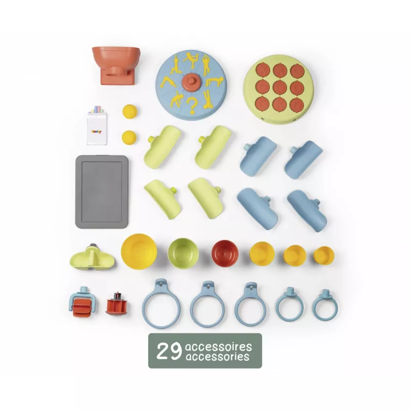 Life Activity Wall 6-in-1, Garden Play Equipment