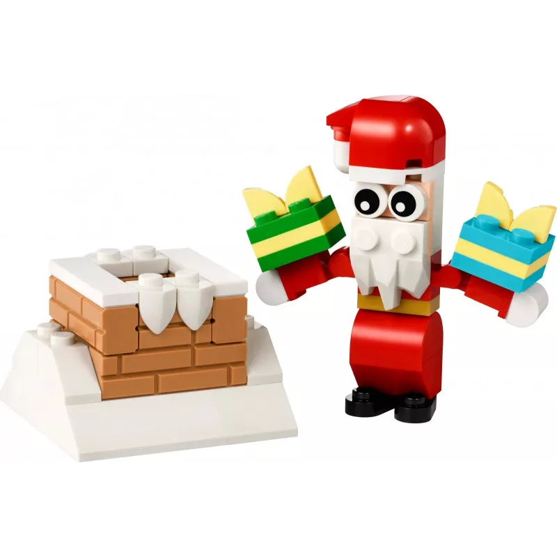 Construction toy LEGO Santa's Chimney polybag 30692 – mini seasonal build set
