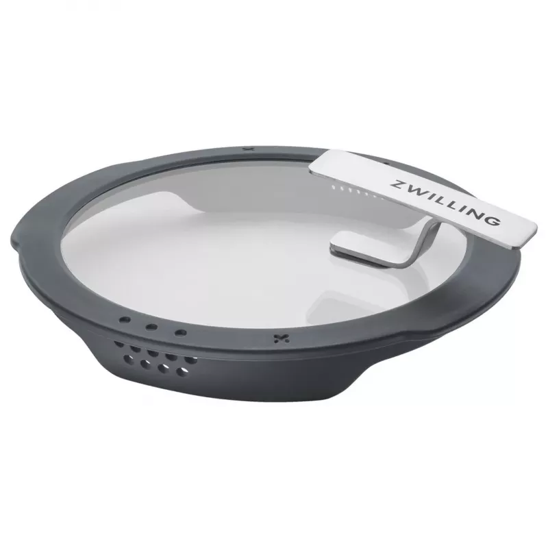 ZWILLING stainless steel pan set SIMPLIFY 5 pcs — dishwasher & oven safe, glass lids, suitable for ceramic hobs