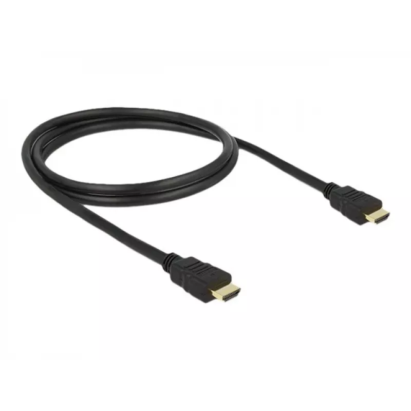 HDMI Cable DeLOCK 84752 1m Type A Male to Male Black