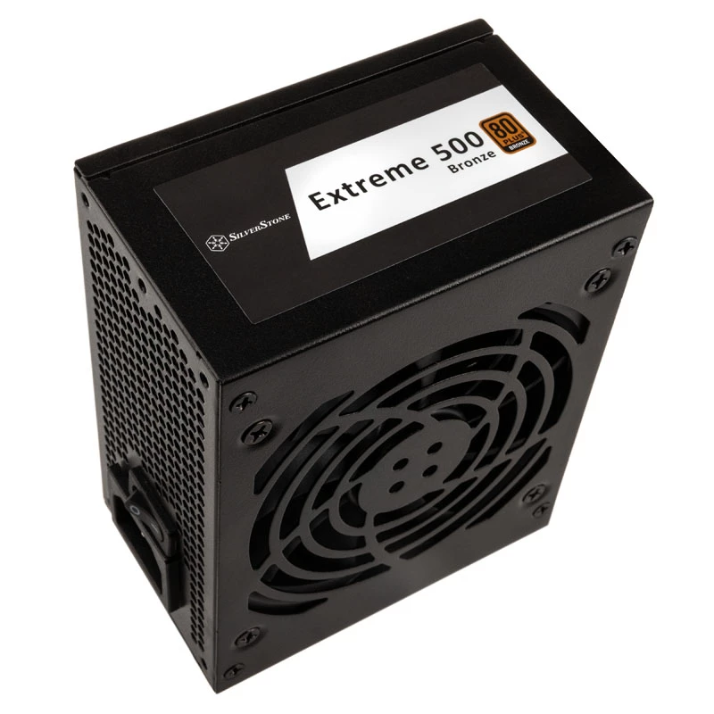 500 Watt SST-EX500-B Extreme SFX Power Supply 80 PLUS Bronze - PC-/Server Power Supply - SFX (SST-EX500-B)