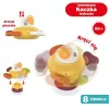 Plush interactive sensory duck Ascato 122946 — soft texture, colorful design