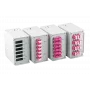 EFB Elektronik Front Panel for 12x SC-S, LC-D, E2000 with 2.8mm Screw Holes