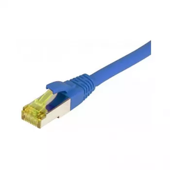 Patch Cable RJ45, CAT6A 500Mhz, 1,0m, Blue, S-STP(S/FTP), TPE/LSZH(Ultraflex), AWG26, with Cat.7 Raw Cable, Synergy 21 (S217645)
