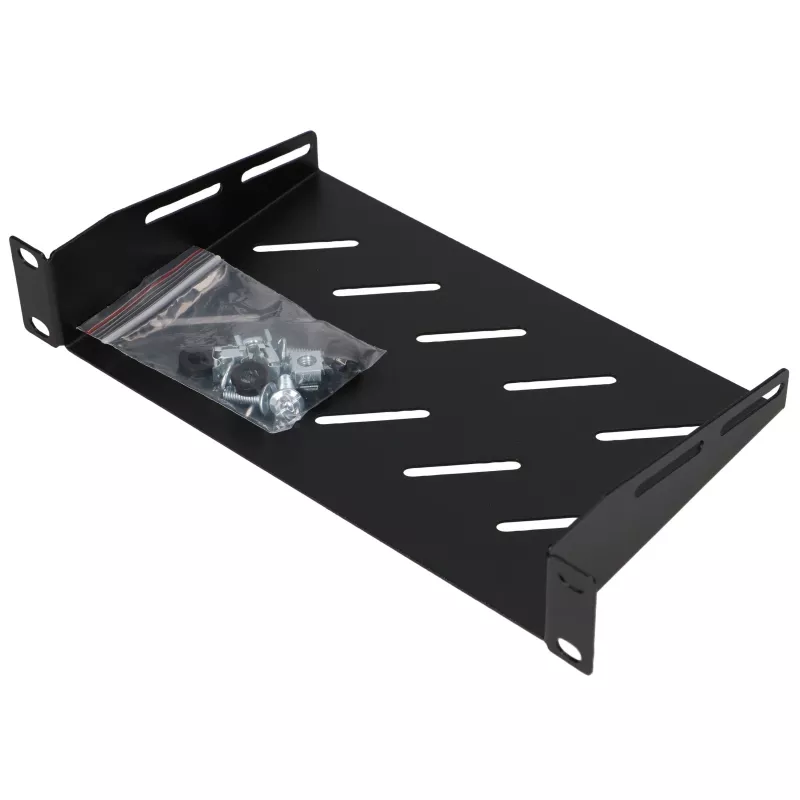Extralink Shelf 1U For Wall Cabinets 10 Black