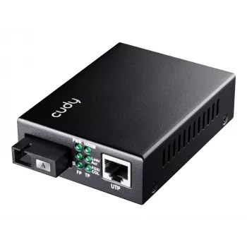Network Media Converter Cudy MC100GSB-60A 1000 Mbit/s Multi-mode Single-mode Black