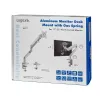 Monitor mount LogiLink BP0086 81.3 cm (32 inch) Desk Silver