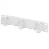 DIGITUS 10 inch Wall-Mounted Network Set 12U, 312 x 300 mm (W x D), Grey RAL 7035, with 8-Port Gigabit Switch, CAT6 Patch Panel, Shelf, Power Strip, and Accessories