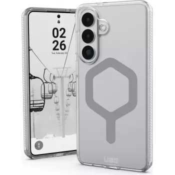 UAG Urban Armor Gear Plyo Case with Magnet Module | Samsung Galaxy S26+ | ice (transparent)/silver | 214540114333 (214540114333)