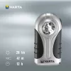 Hand flashlight Varta 16647 Black Silver