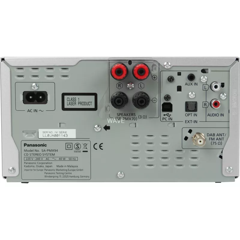 Home audio micro system Panasonic SC-PMX94EG-S