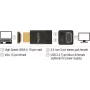 Cable Gender Changer DeLOCK 65895 HDMI A to VGA & 3.5 mm Audio Black