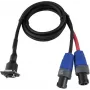 Patch cable PSSO Speakon to Speakon 4-pin, 1 m length