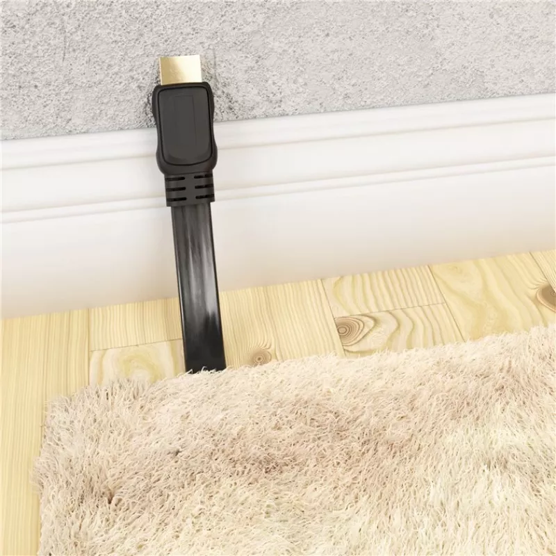 Goobay | High Speed HDMI Flat Cable with Ethernet | 61279 | HDMI male (type A) | HDMI (type A) | HDMI to HDMI | 2 m