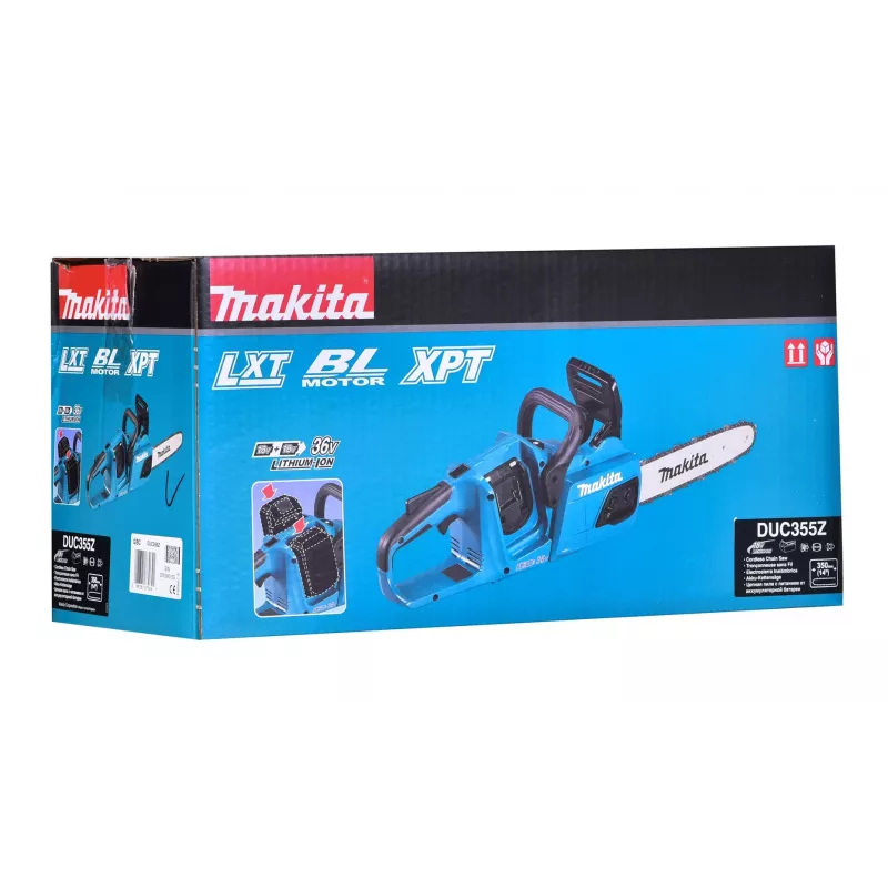 Makita DUC355Z chainsaw Black, Blue
