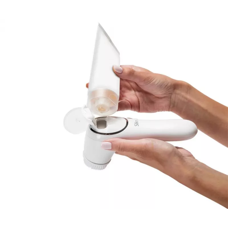 Silk'n FR1PEU001 facial cleansing brush with lotion dispenser