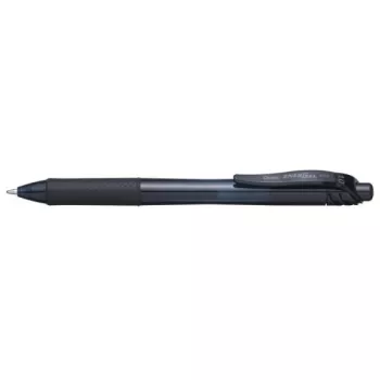 Clip-on retractable pen Pentel Energel X 1.0 Black