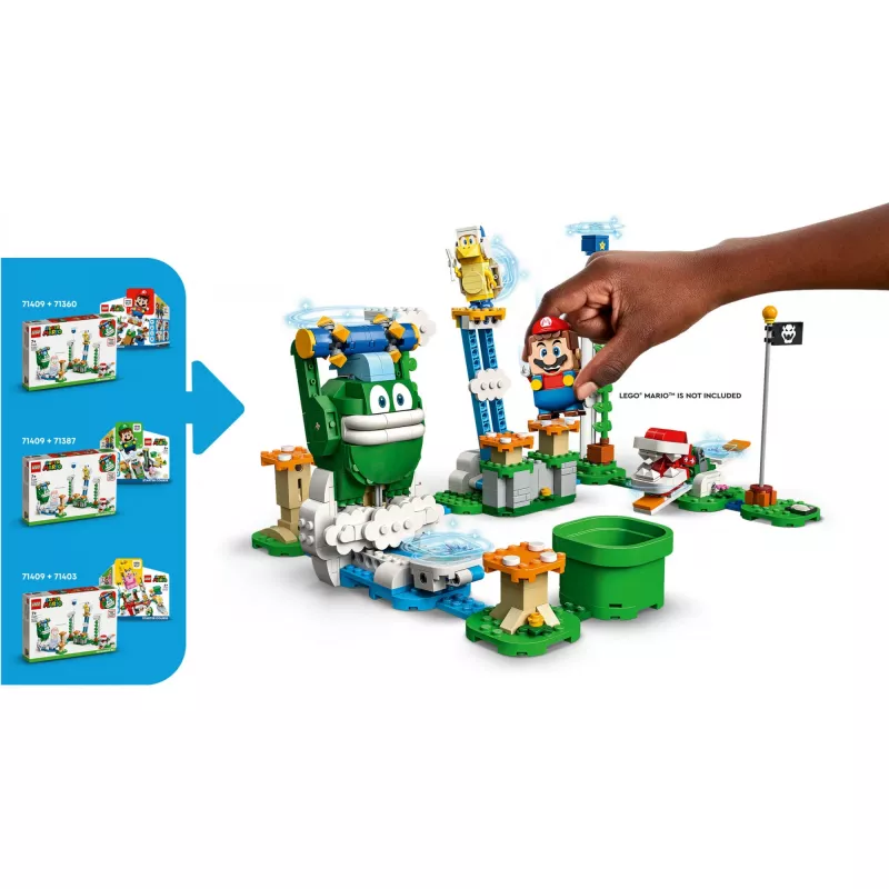 Construction Toy LEGO Super Mario 3 Enemy Figures 71409 — Boomerang Brother & Piranha Plant