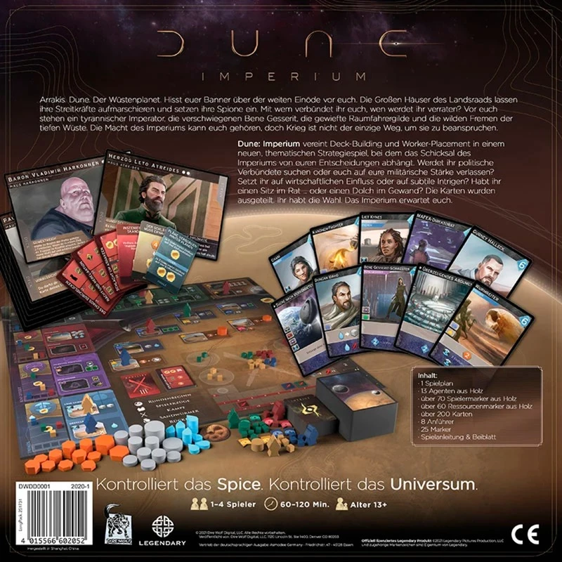 Dune: Imperium, Board Game