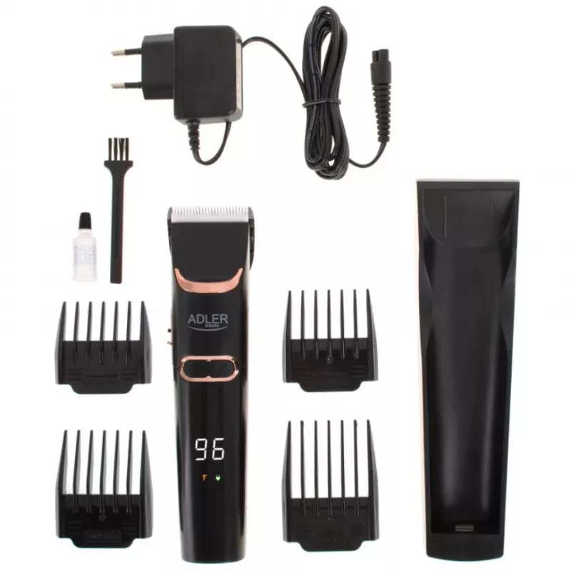 Adler AD 2832 cordless hair clipper, black