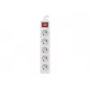 Power Extension Lanberg PS1-05E-0150-W 1.5m 5 AC Outlets Indoor White
