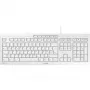 CHERRY STREAM keyboard Office USB QWERTZ German White