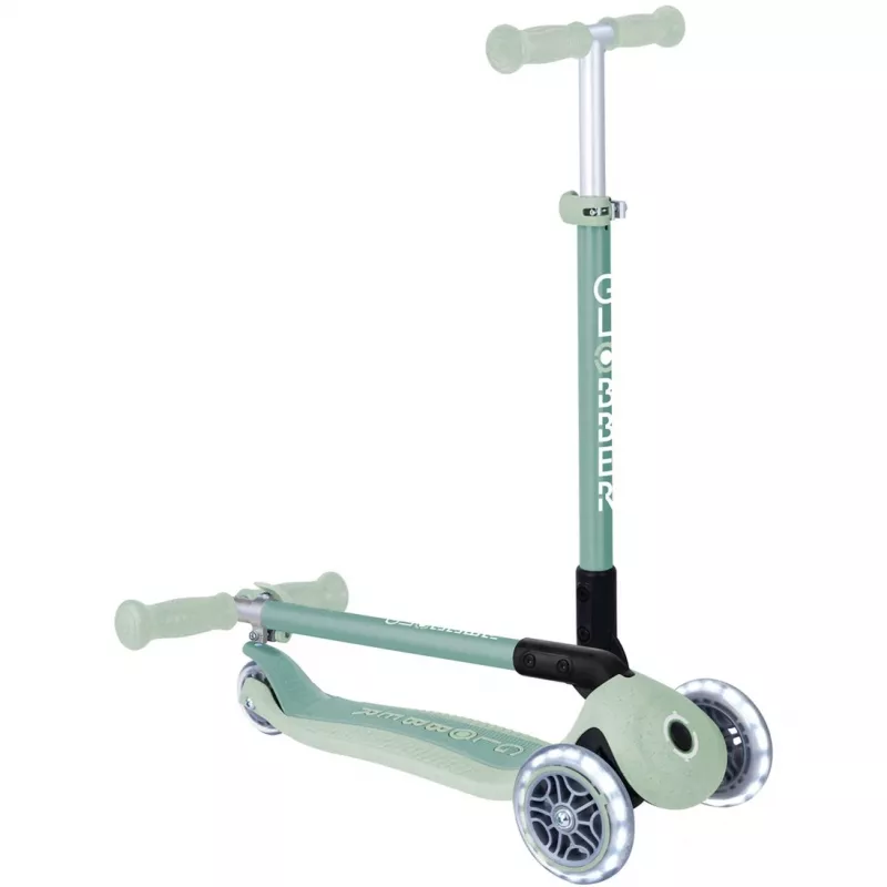 Primo Foldable Plus Lights Eco, Scooter Light Green