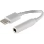 Audio Cable S/CONN 14-05020 0.1m 3.5mm USB Type-C White