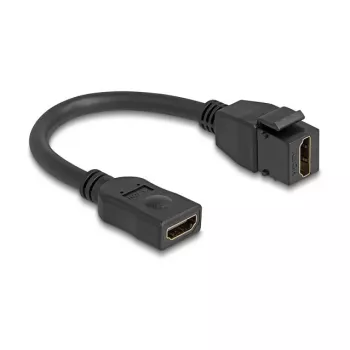 HDMI Cable DeLOCK 90685 HDMI Type A Standard 0.2m Black