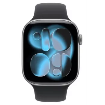 Watch Series 11 GPS 46mm Space Grey Aluminium Case with Black Sport Band - M/L