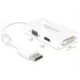 Cable DeLOCK 0.16m DisplayPort VGA HDMI DVI-D