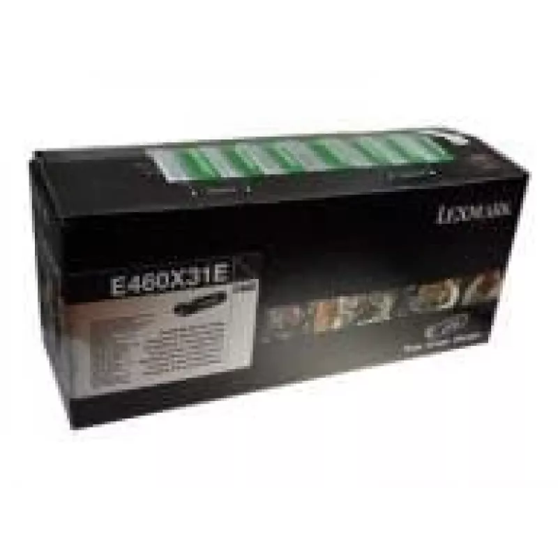 Toner cartridge Lexmark E460X31E 10000 pages Black