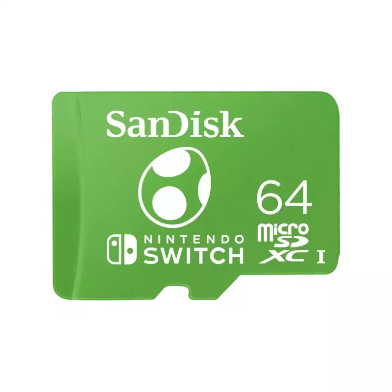 Memory Card SanDisk 64GB MicroSDXC UHS-I SDSQXAO-064G-GN6ZN