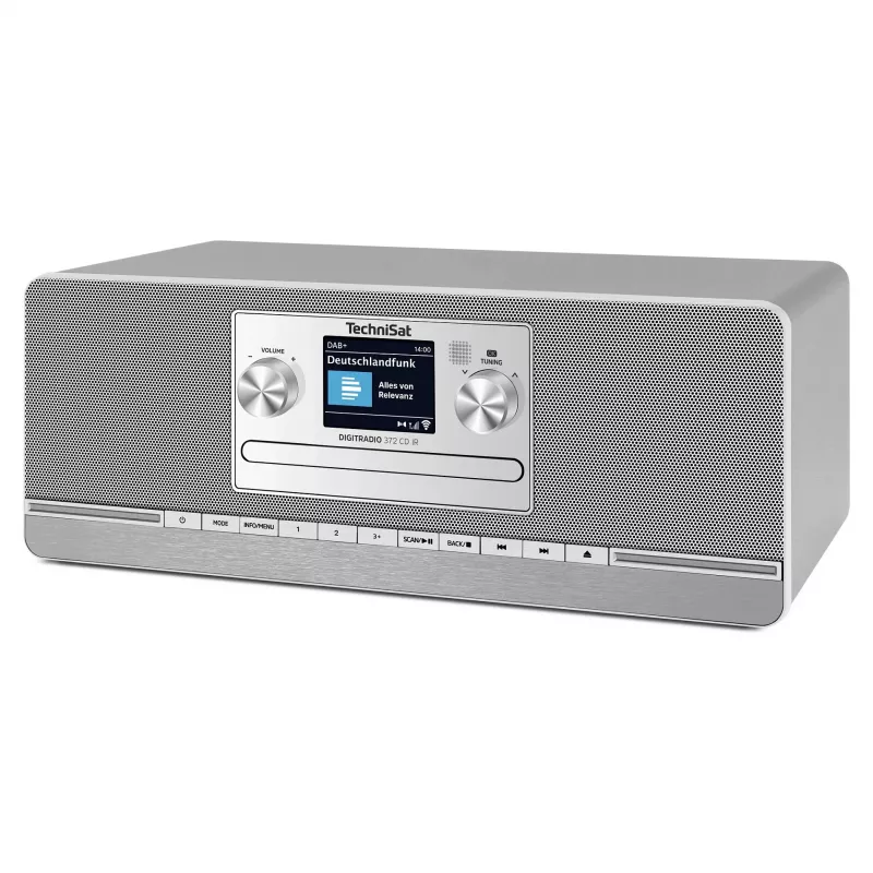 TechniSat DIGITRADIO 372 CD IR Internet Analog & digital Anthracite, Silver