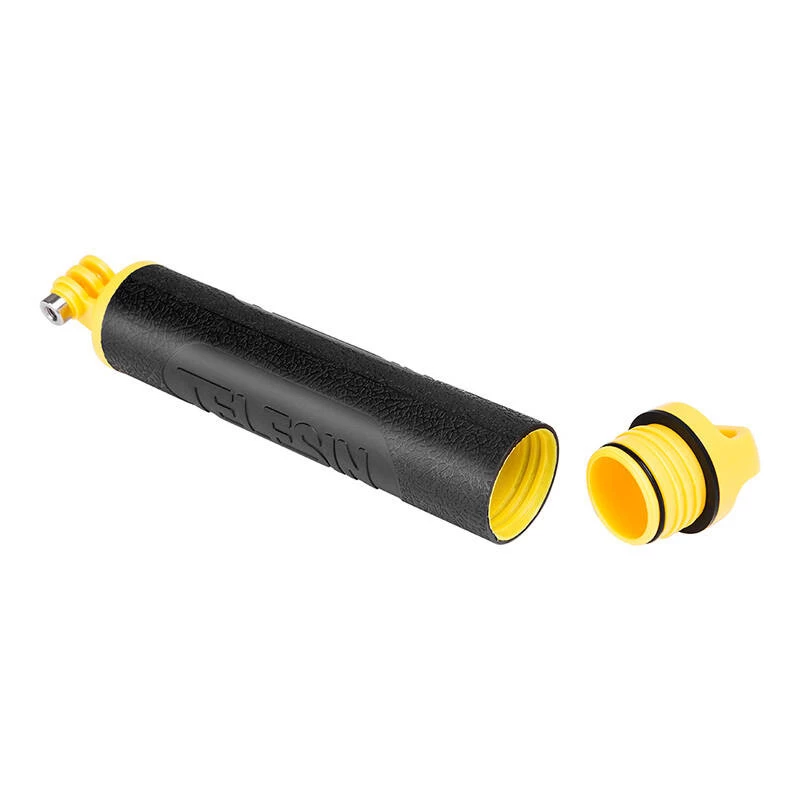 Floating rubber grip for action and sports cameras Telesin GP-MNP-300-YL, yellow