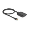DeLOCK HDMI Switch 2 x HDMI in to 1 x HDMI out 8K 60 Hz integrated cable 50 cm