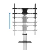 TV/Monitor cart, 37-86' 50kg max.