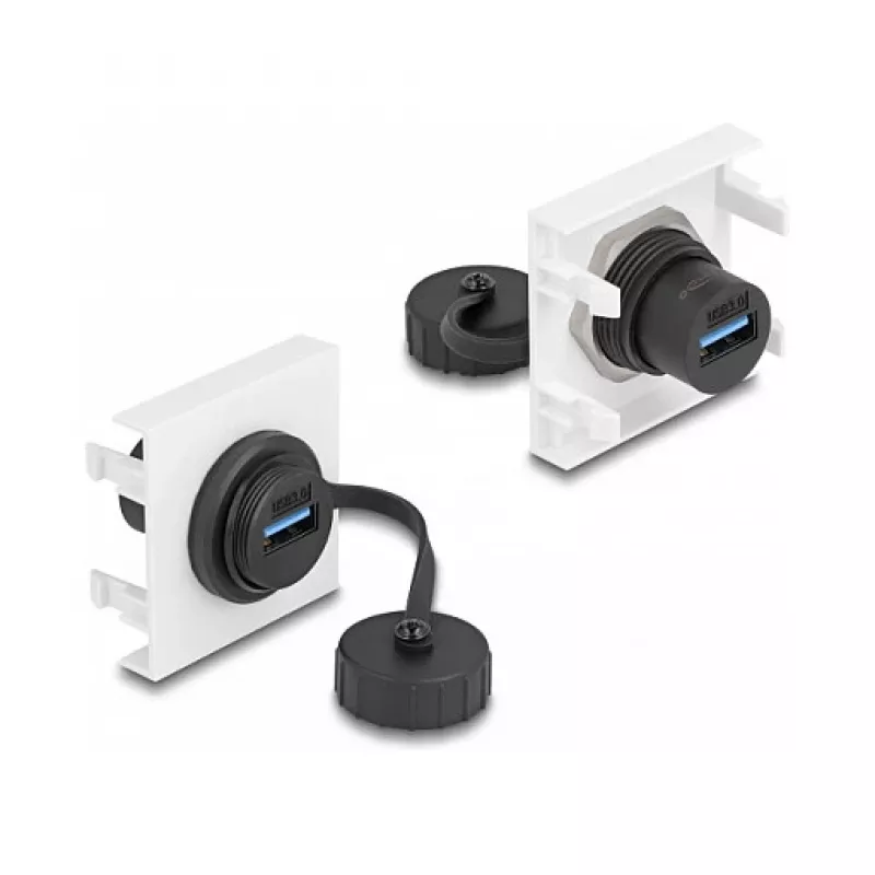 DeLOCK Easy 45 Module SuperSpeed USB 5 Gbps USB Type-A female 45 x 45 mm