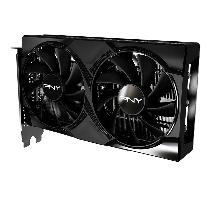 Graphics card PNY GeForce RTX 5050 — 8 GB GDDR6, 2317 MHz, 128-bit, PCIe x8 5.0, dual-fan cooling