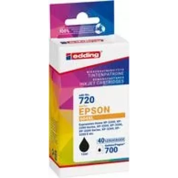 EDD-720 black printer cartridge compatible with EPSON 604XL T10H1 - Compatible - Ti