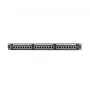 Lanberg PPS5-1024-B 24-Port Cat5e Shielded Patch Panel 1U 19 inch Rack Mount Black