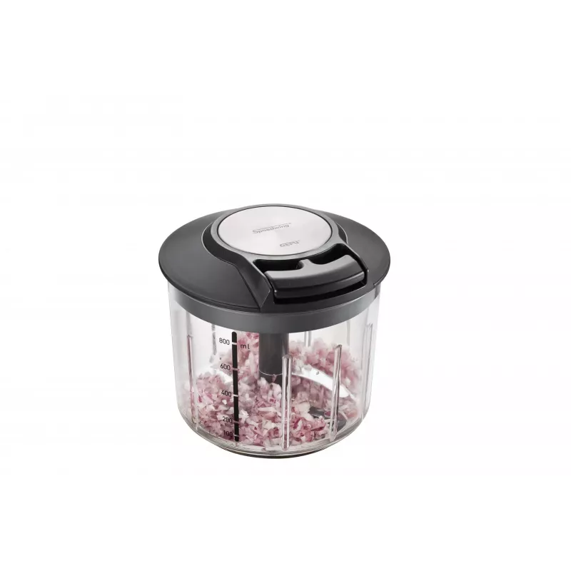 Manual food chopper GEFU SPEEDWING G-13600 - pull-cord multi chopper
