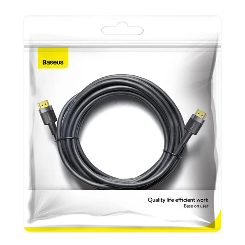 HDMI Cable Baseus CADKLF-H01 5m Type A Male to Male Black