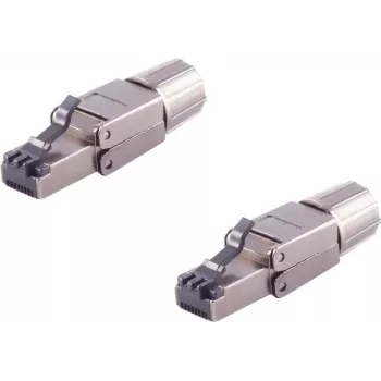 RJ45 Connector ShiverPeaks BS08-45006-2 Toolless Quick STP, shielded Ethernet plug